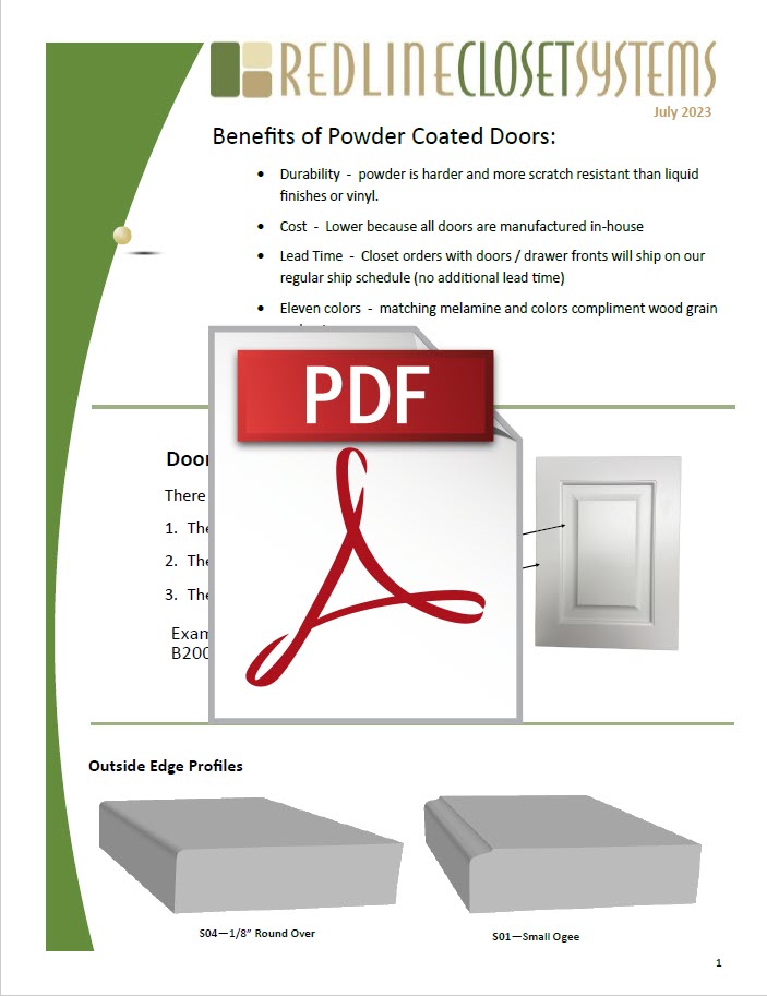 Powder Coated Doors